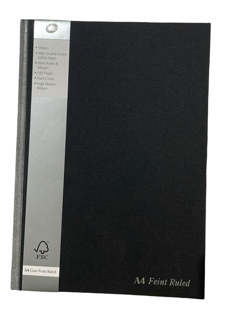 A4 Case Bound Writing Pad