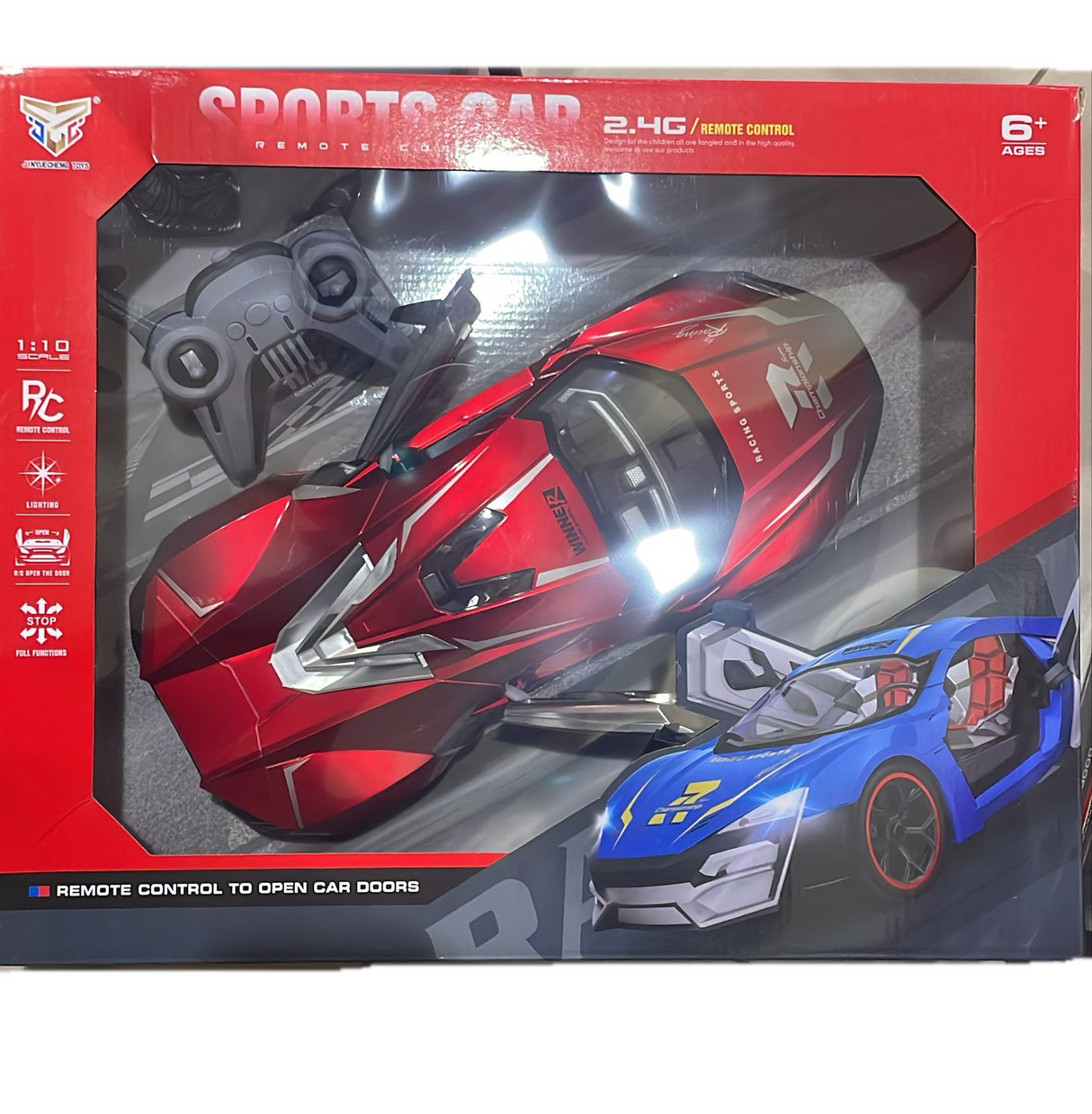 Racing Sports Car 2.4G RC (Assorted Colors, Sold As Single)