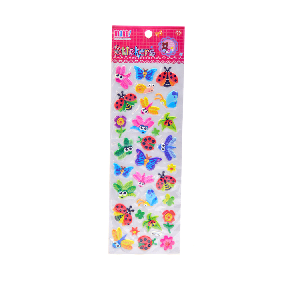 Butterfly Puffy Stickers Assorted Style