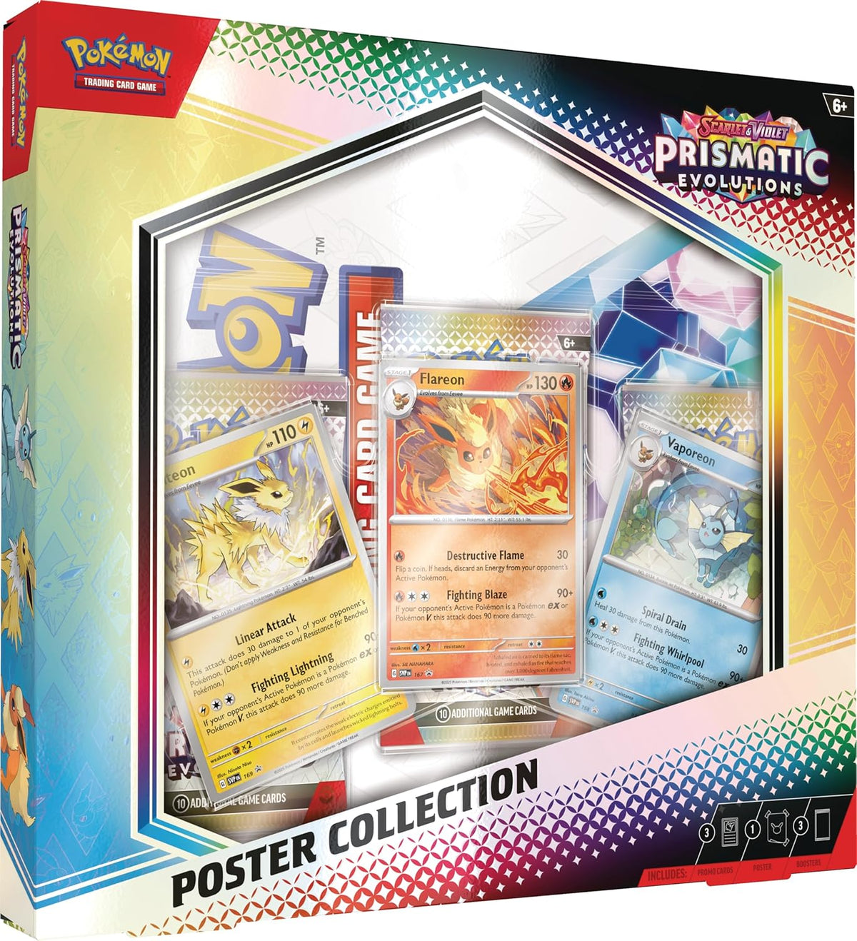 Pokemon TCG: Scarlet & Violet - Prismatic Evolutions Poster Collection - product view 1