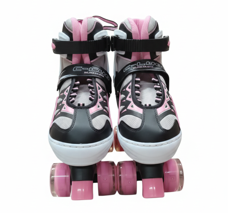 Adjustable Roller Skates Large 39–42 Pink
