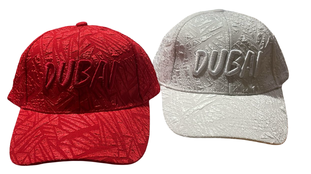 Cap with Scenery Dubai Letters (Assorted Designs, Sold as Single)