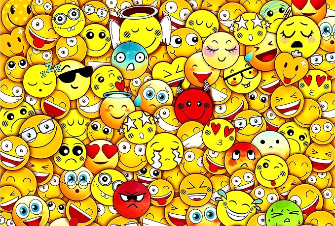 Links to Crazart 100 Piece Emoji Puzzle - Fun Puzzle for Emoji Fans