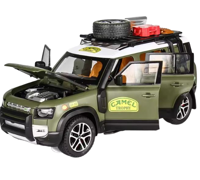 Land Rover Defender 110 Trophy Edition Model 1:24 Scale (3 Assorted Colors, Sold As Single)