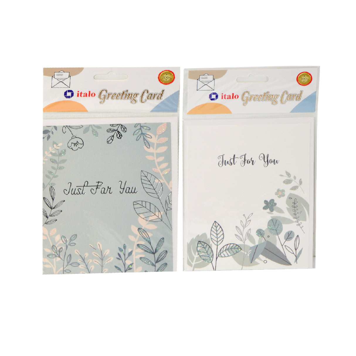 Greeting Card – Just for You (Assorted Designs, Sold as Single)