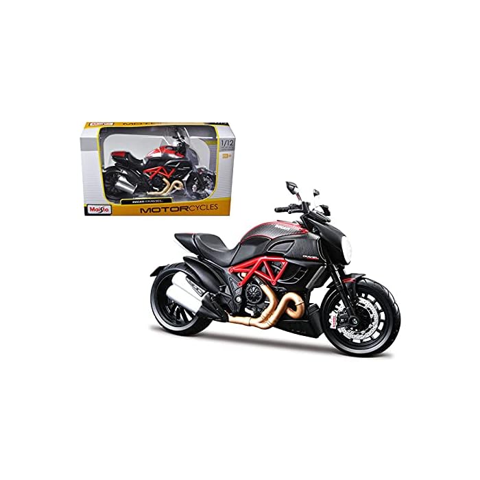Links to DUCATI DIAVEL CARBON MOTORCYCLE 1:12 SCA by