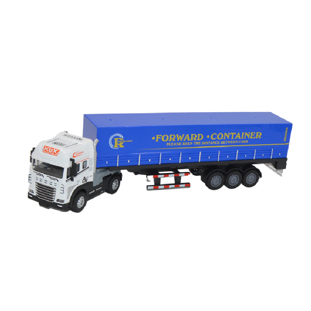 Semi-Trailer Truck Model 1:24 Scale (2 Assorted Colors, Sold As Single)