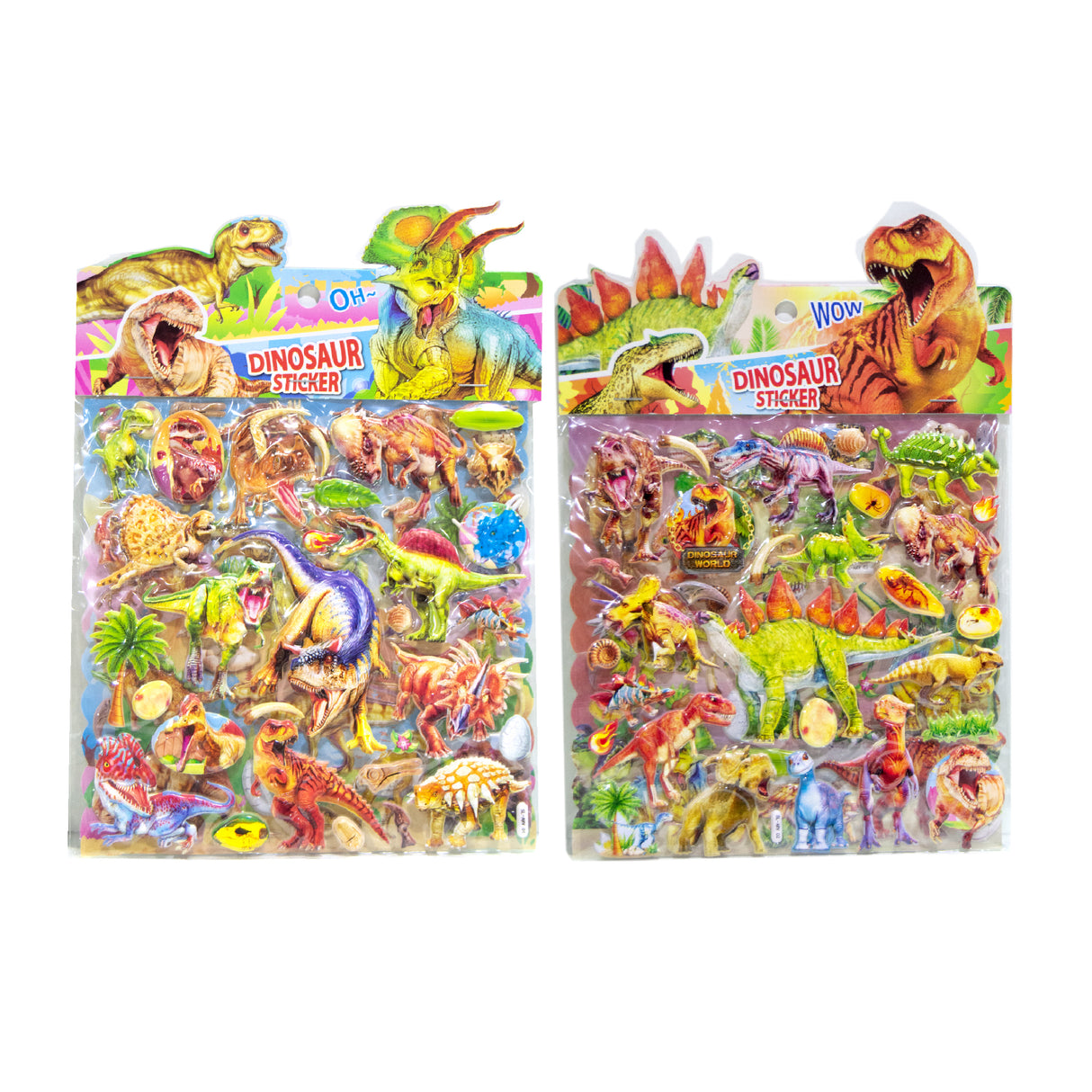 Links to DINOSAUR 3D PUFFY STICKER DOUBLE by