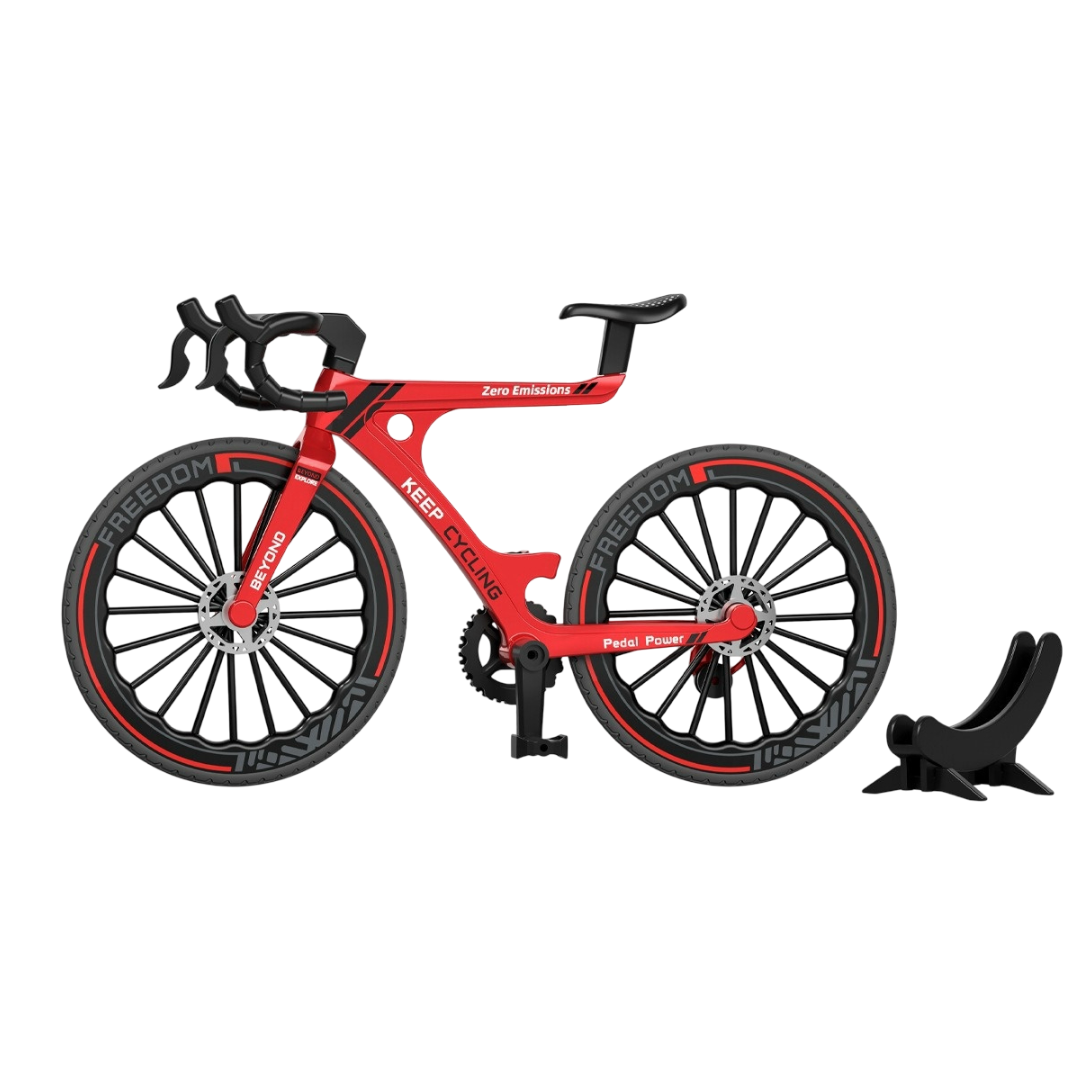 1:8 Scale Die-Cast Alloy Road Bike Model (Assorted colors, Sold as Single)