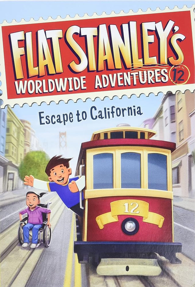 Book cover image of Flat Stanley's Worldwide Adventures #12: Escape to California