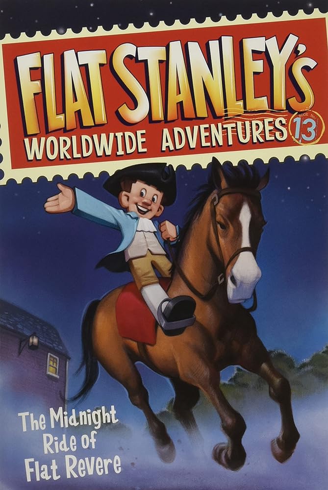Book cover image of Flat Stanley's Worldwide Adventures #13: The Midnight Ride of Flat Revere