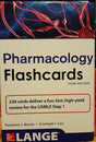 Book cover image of Pharmacology Flashcards (Lange Flash Cards)
