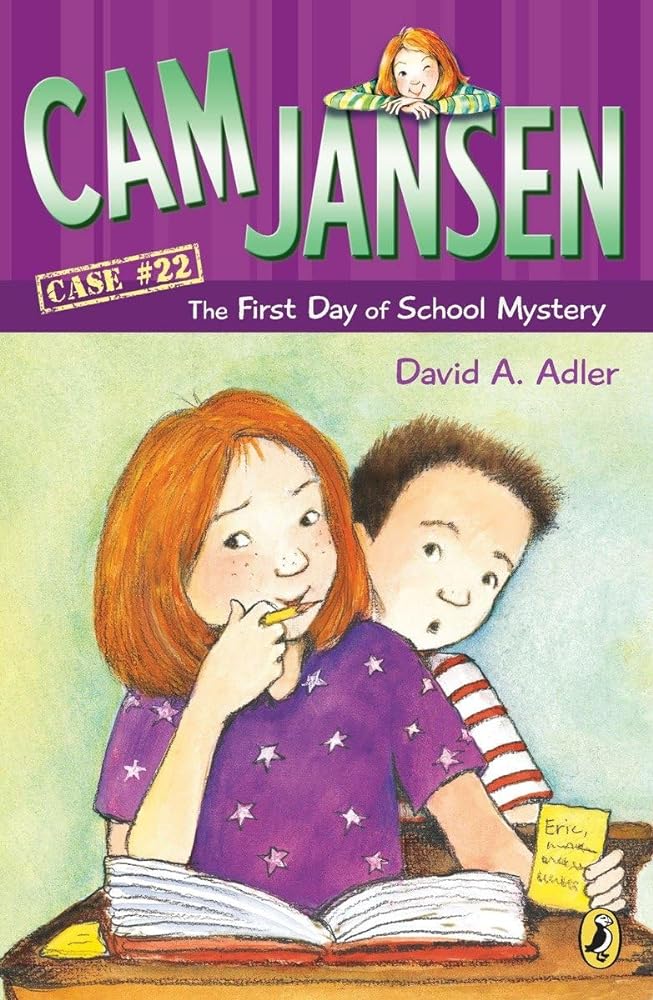 Book cover image of Cam Jansen: the First Day of School Mystery #22