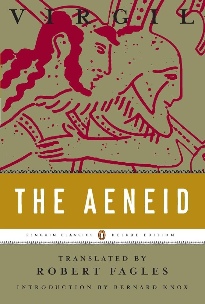 Book cover image of The Aeneid (Penguin Classics Deluxe Edition)