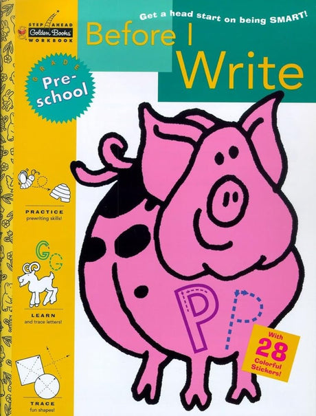 Book cover image of Before I Write (Preschool) (Step Ahead)