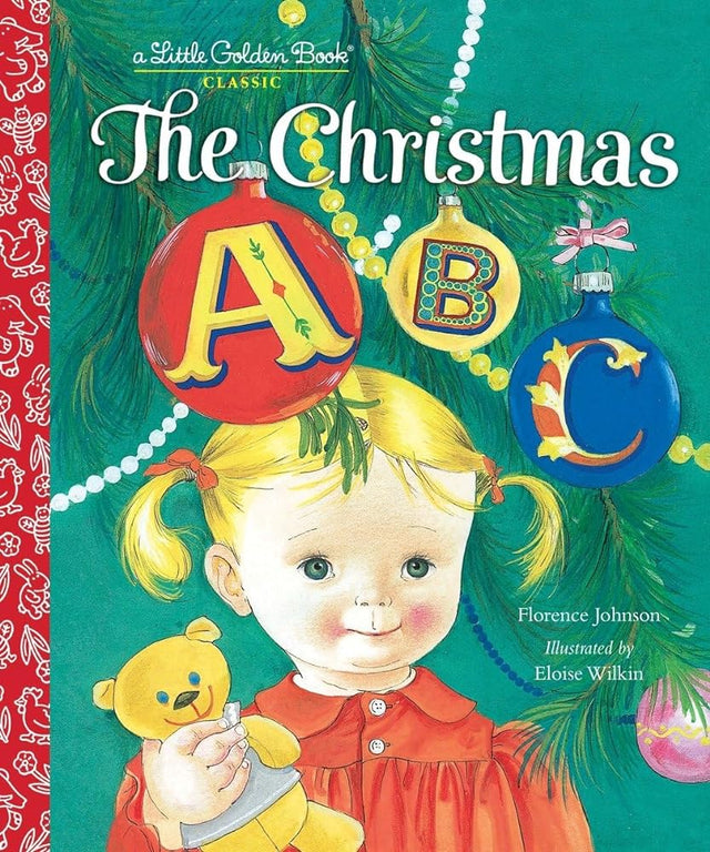 Book cover image of The Christmas ABC: A Christmas Alphabet Book for Kids and Toddlers (Little Golden Book)
