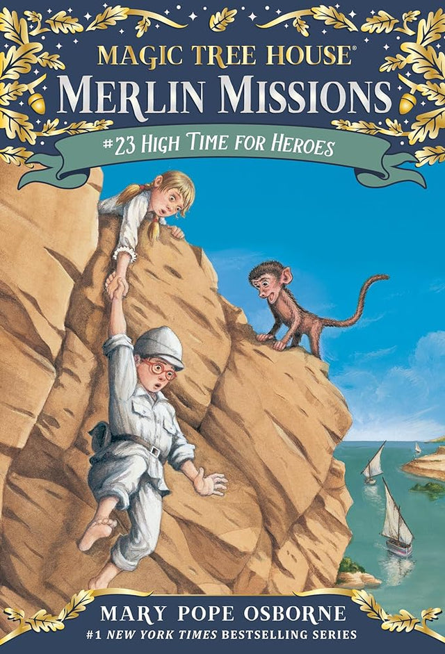 Book cover image of High Time for Heroes (Magic Tree House (R) Merlin Mission)