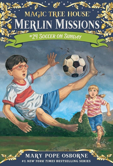 Book cover image of Soccer on Sunday (Magic Tree House (R) Merlin Mission)