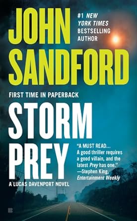 Book cover image of Storm Prey