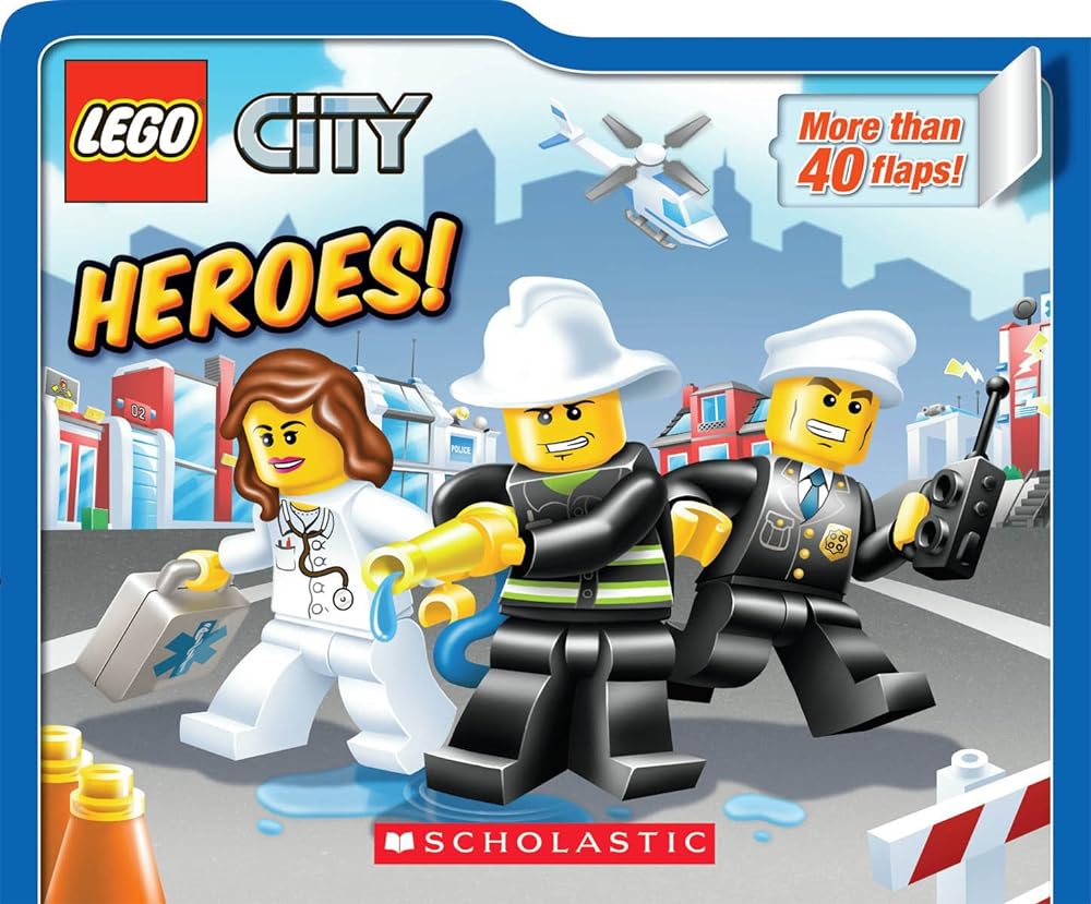 Book cover image of Heroes! (LEGO City: Lift-the-Flap Board Book): Lift-the-Flap Board Book