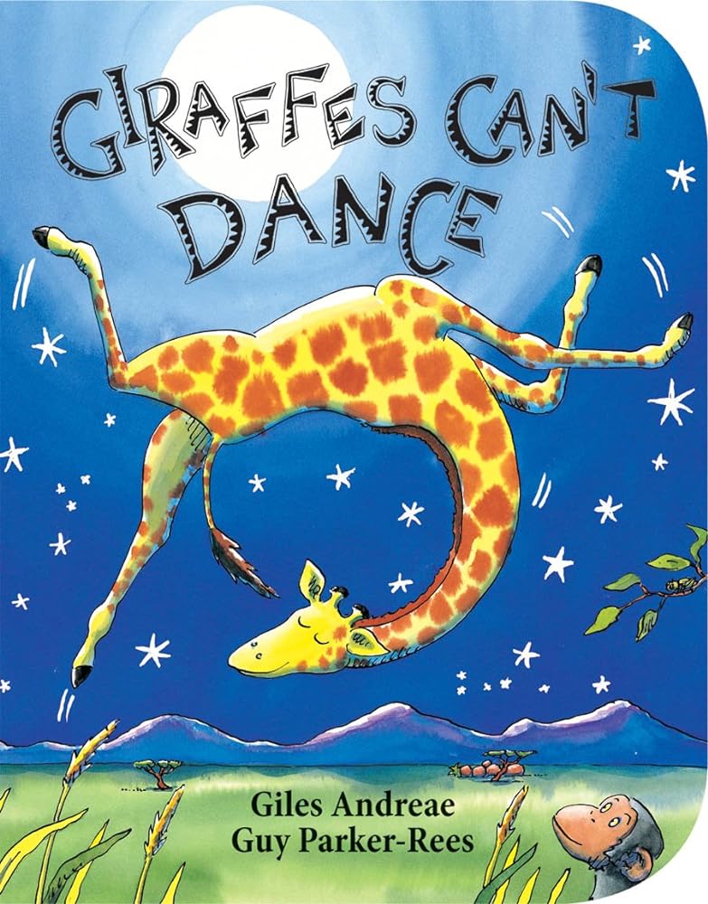 Book cover image of Giraffes Can't Dance (Board Book)