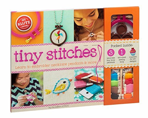Book cover image of Klutz Tiny Stitches Craft Kit
