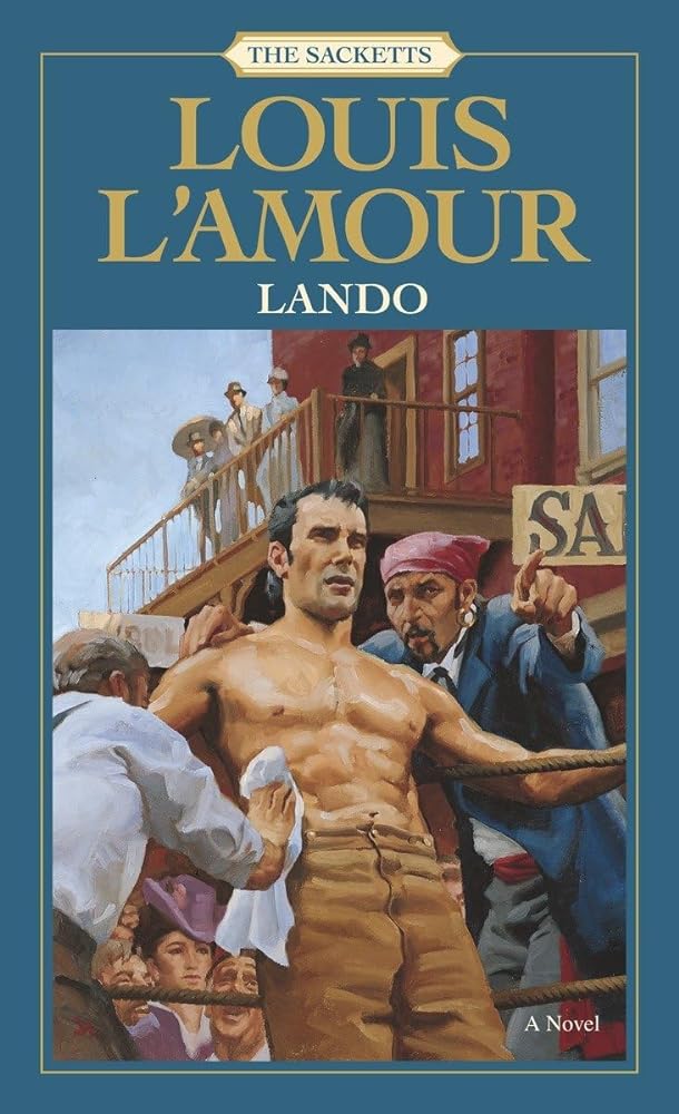 Book cover image of Lando: The Sacketts: A Novel