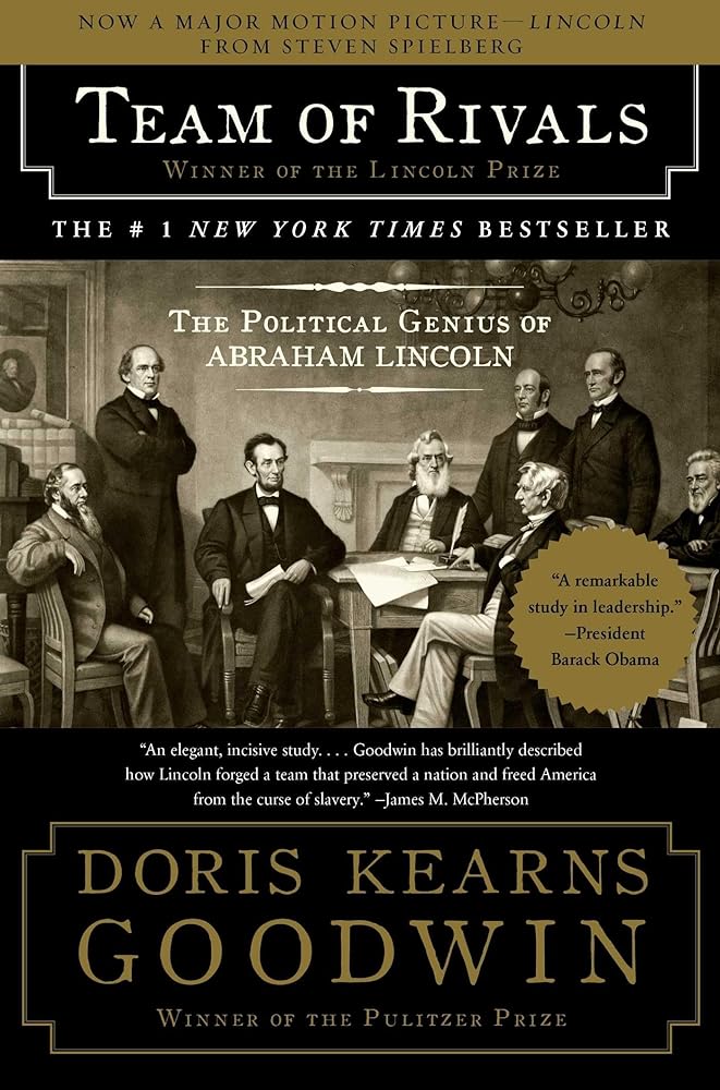 Book cover image of Team of Rivals: The Political Genius of Abraham Lincoln