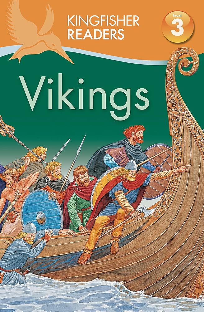 Book cover image of Kingfisher Readers L3: Vikings
