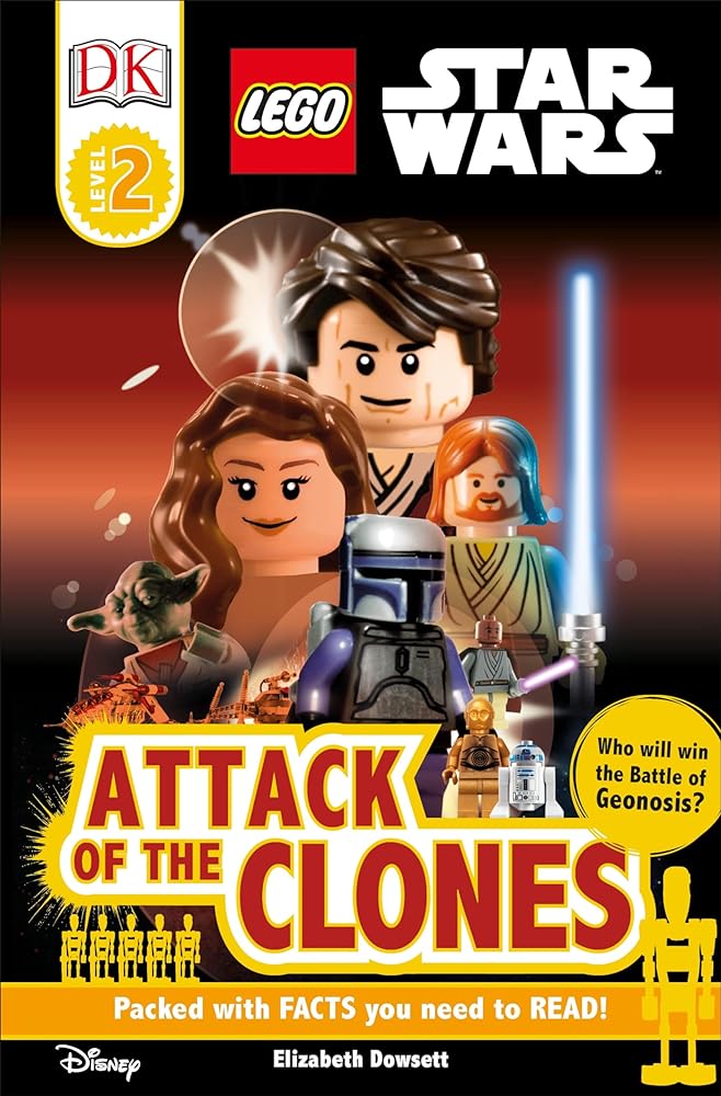 Book cover image of DK Readers L2: LEGO Star Wars: Attack of the Clones (DK Readers Level 2)