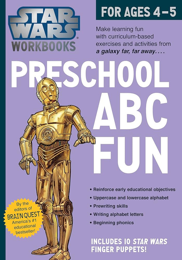 Book cover image of Star Wars Workbook: Preschool ABC Fun (Star Wars Workbooks)