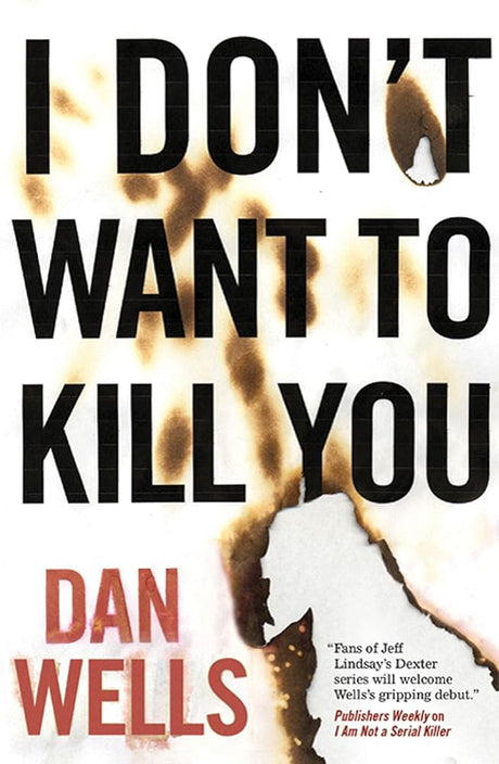 Book cover image of I Don't Want to Kill You (John Cleaver, 3)