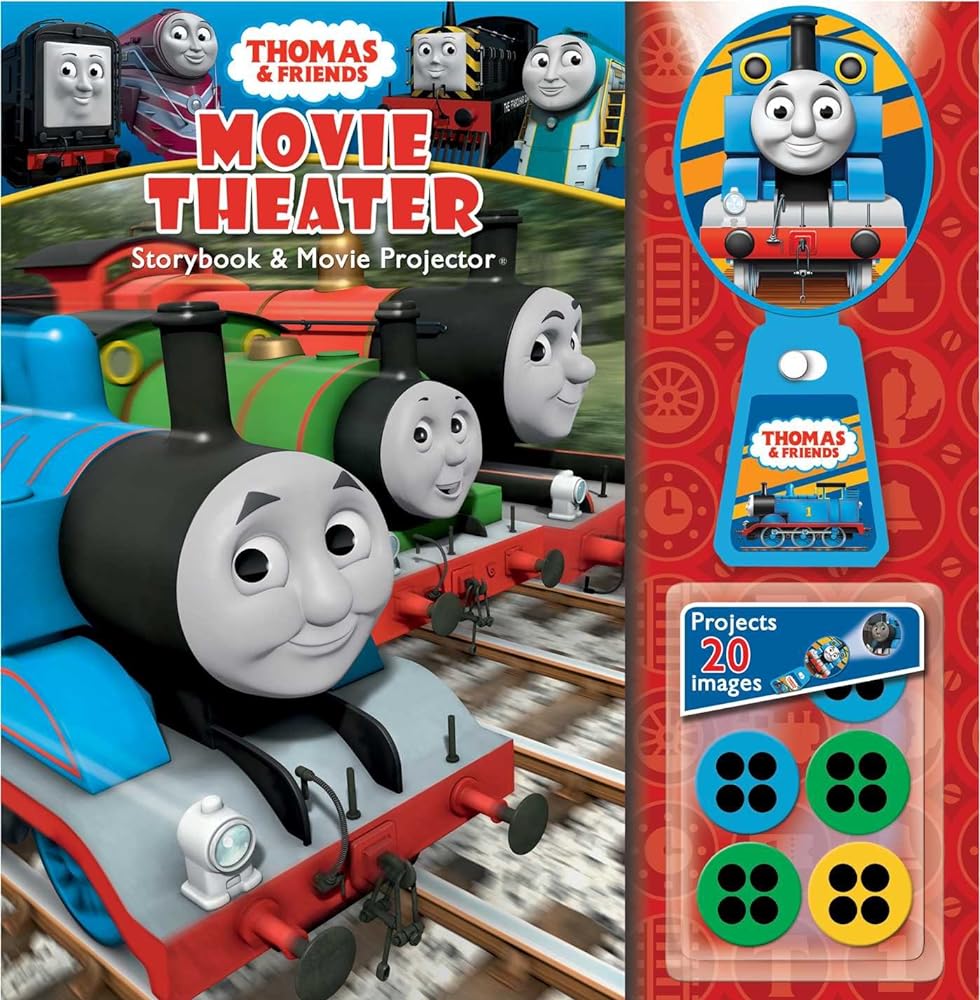 Book cover image of Thomas & Friends: Movie Theater Storybook & Movie Projector (1)