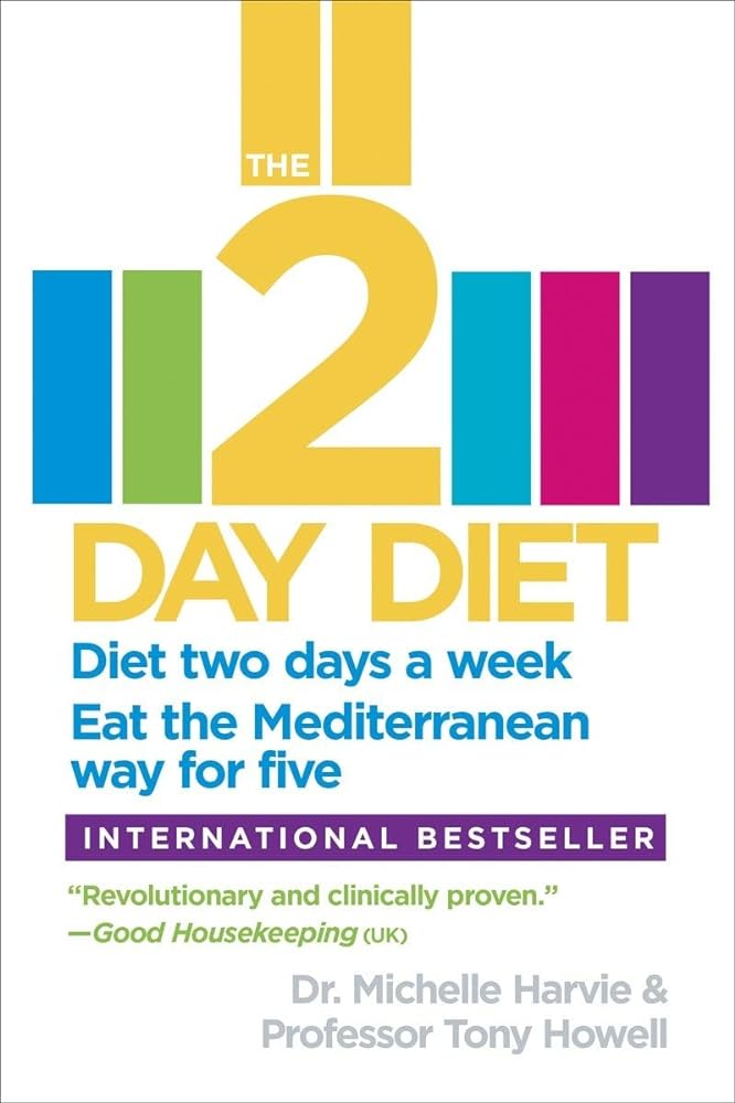 Book cover image of The 2-Day Diet: Diet two days a week. Eat the Mediterranean way for five.