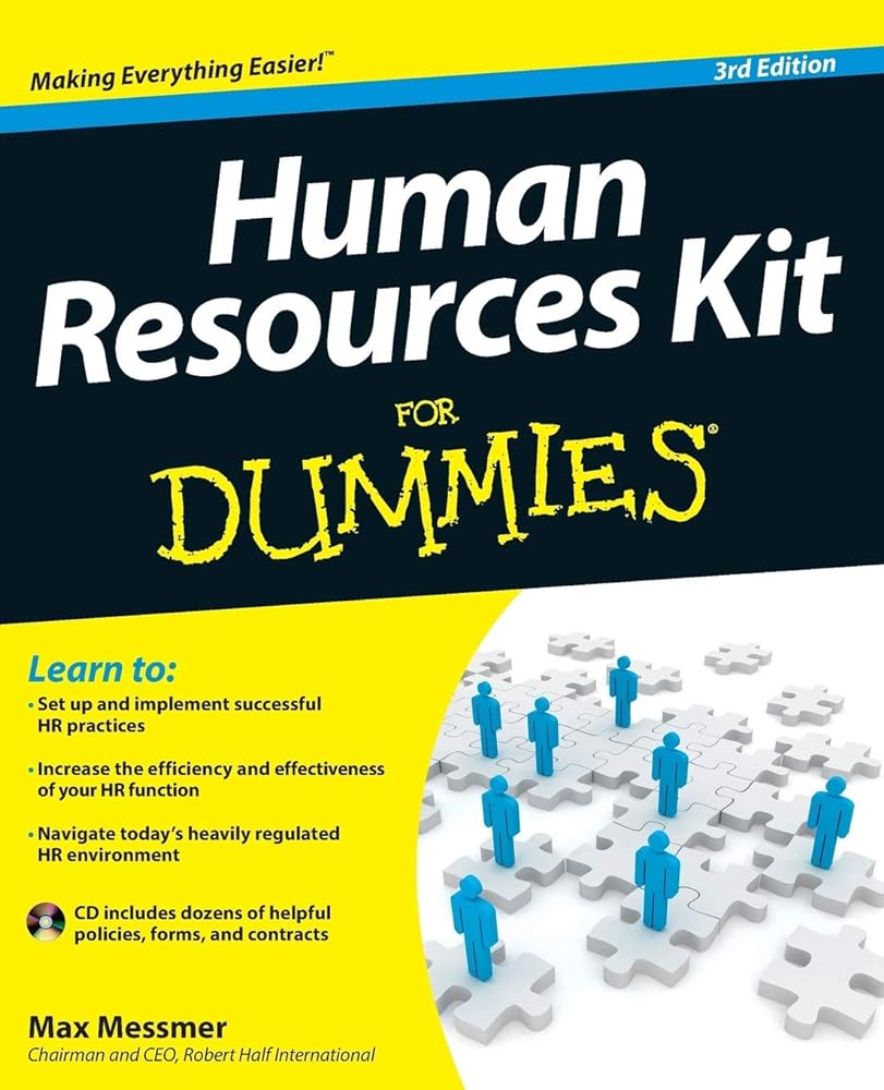 Book cover image of Human Resources Kit For Dummies