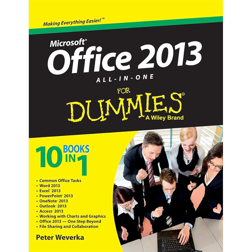 Book cover image of Office 2013 All-in-One For Dummies
