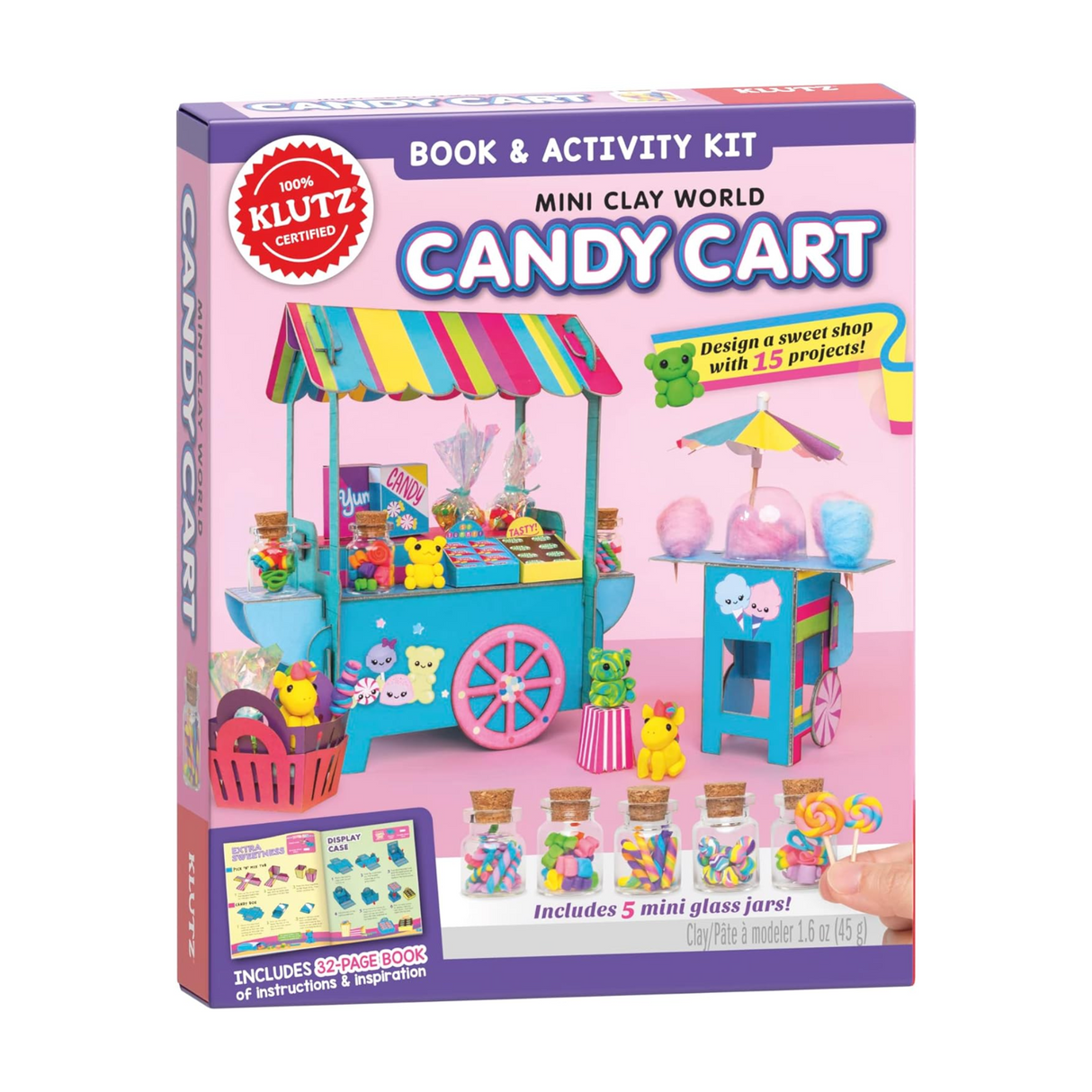 Mini Clay World: Candy Cart (Klutz)