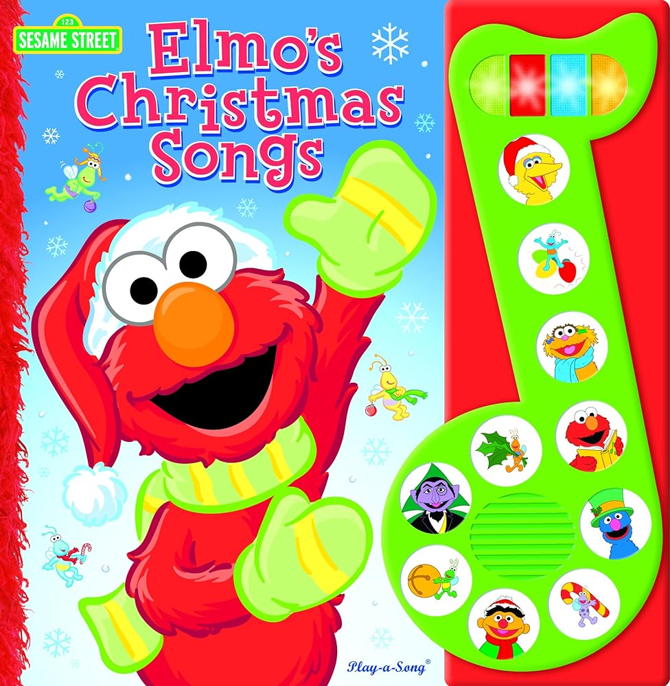 Book cover image of Elmo's Christmas Songs Sesame Street Music Note 9781412769471