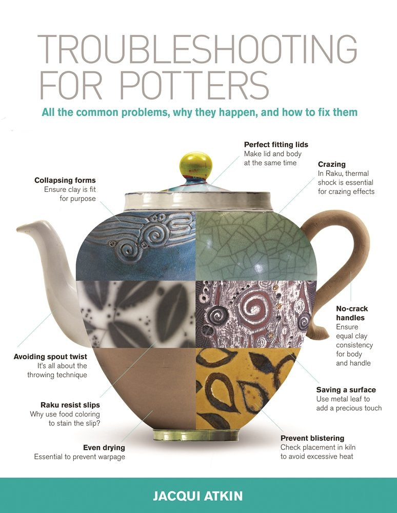 Book cover image of Troubleshooting for Potters: All the Common Problems, Why They Happen, and How to Fix Them