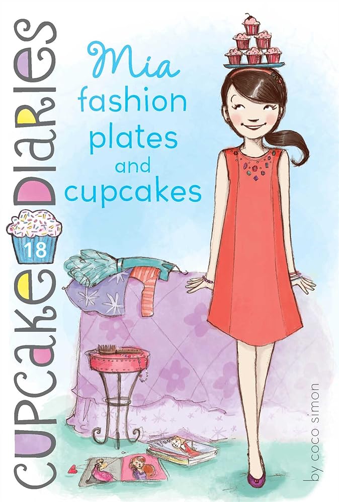 Book cover image of Mia Fashion Plates and Cupcakes (18) (Cupcake Diaries)