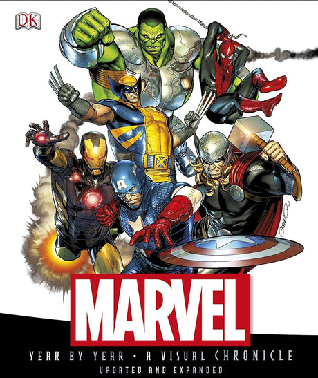Book cover image of Marvel Year by Year