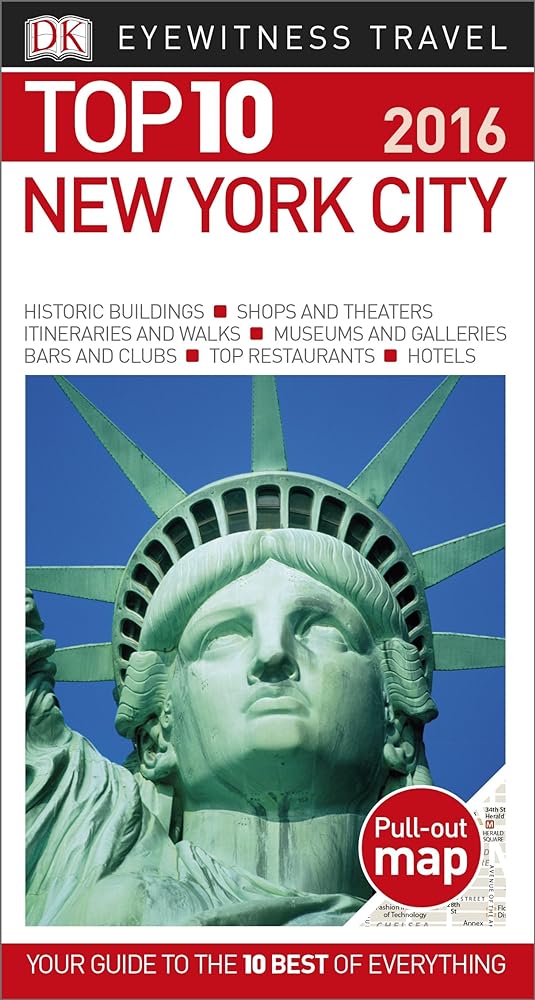 Book cover image of Top 10 New York City (Eyewitness Top 10 Travel Guide)