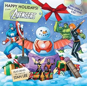 Book cover image of Happy Holidays! From the Avengers: Featuring the voice of Stan Lee! (Marvel: Avengers)