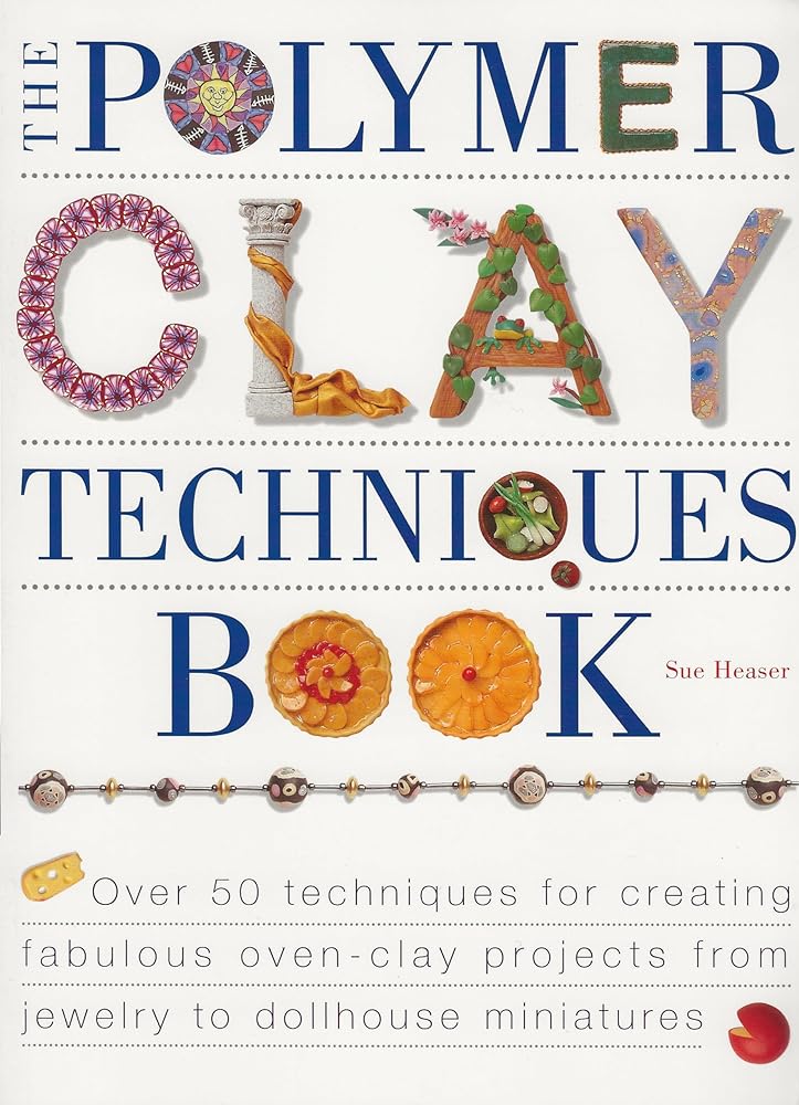Book cover image of The Polymer Clay Techniques Book