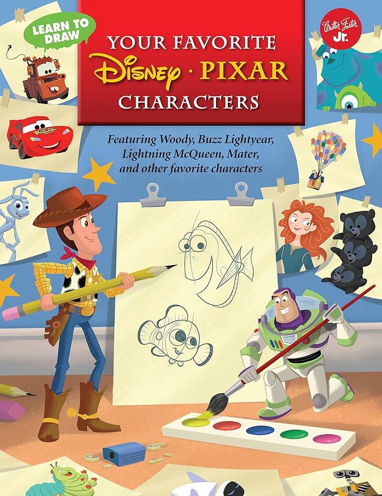 Book cover image of Walter Foster Jr Learn to Draw Your Favorite Disney Pixar Characters Book