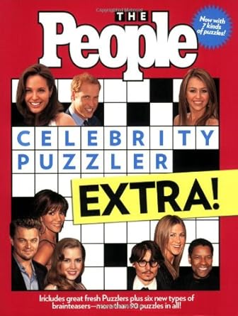 Book cover image of The PEOPLE Celebrity Puzzler Extra!