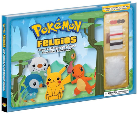 Book cover image of Pokemon Felties: How to Make 16 of Your Favorite Pokemon