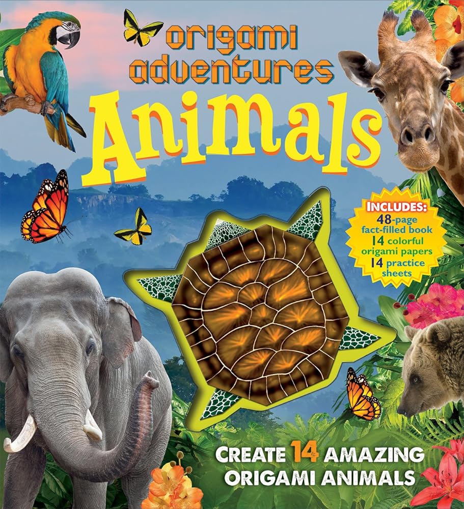 Book cover image of Origami Adventures: Animals