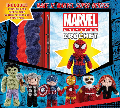 Book cover image of Marvel Universe Crochet (Crochet Kits)