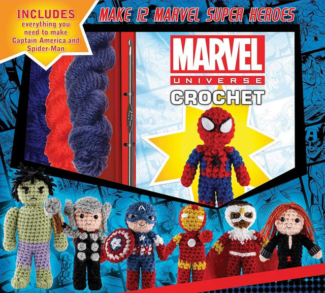 Book cover image of Marvel Universe Crochet (Crochet Kits)
